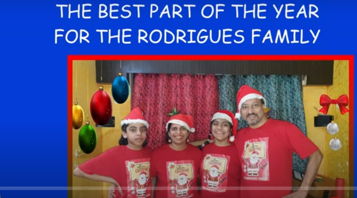 The best part of the year for the Rodrigues family: Mega Christmas video