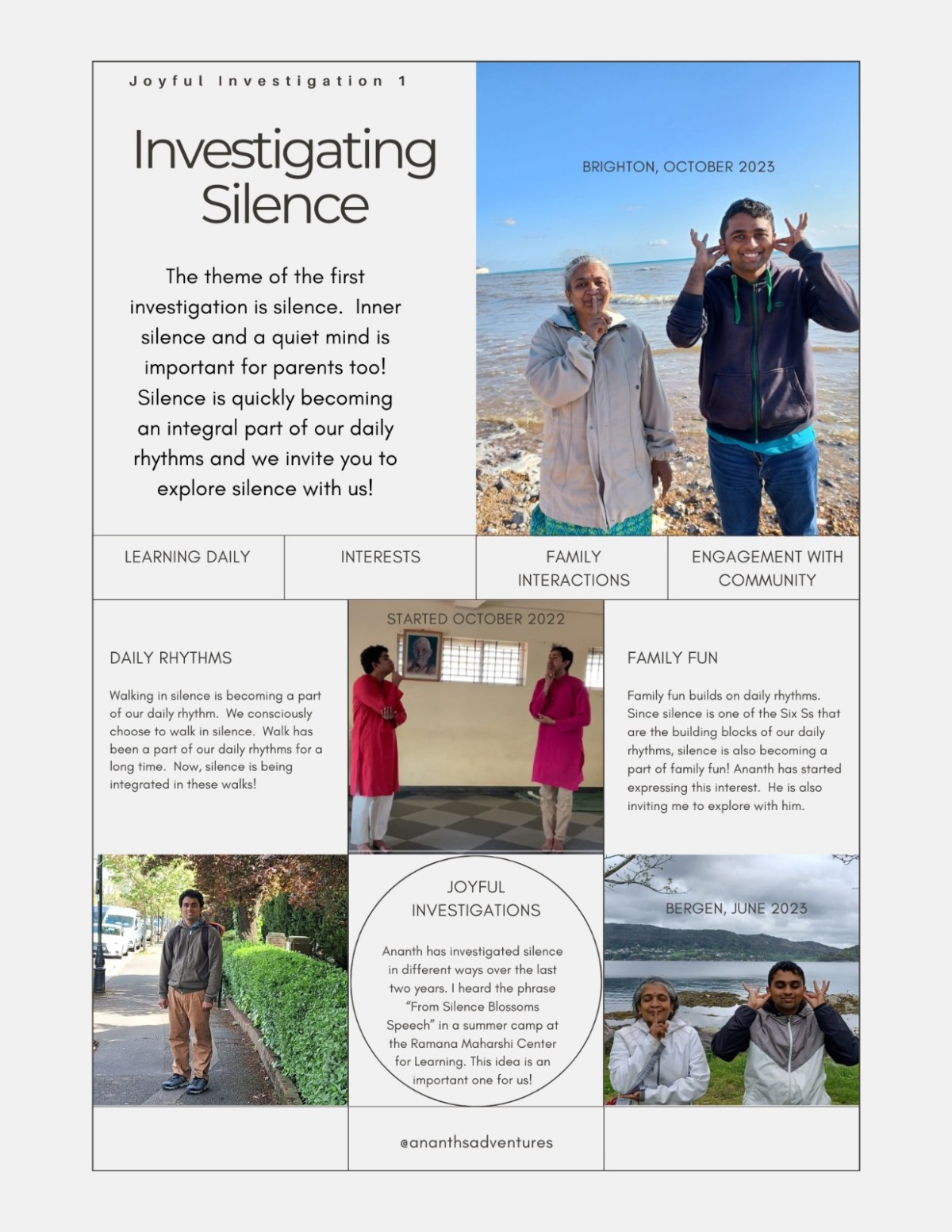 Investigating Silence